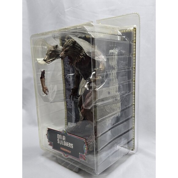 2004 Sota Toys Presents Dog Soldiers Brown Werewolf 8” Action Figure RARE - Picture 11 of 14